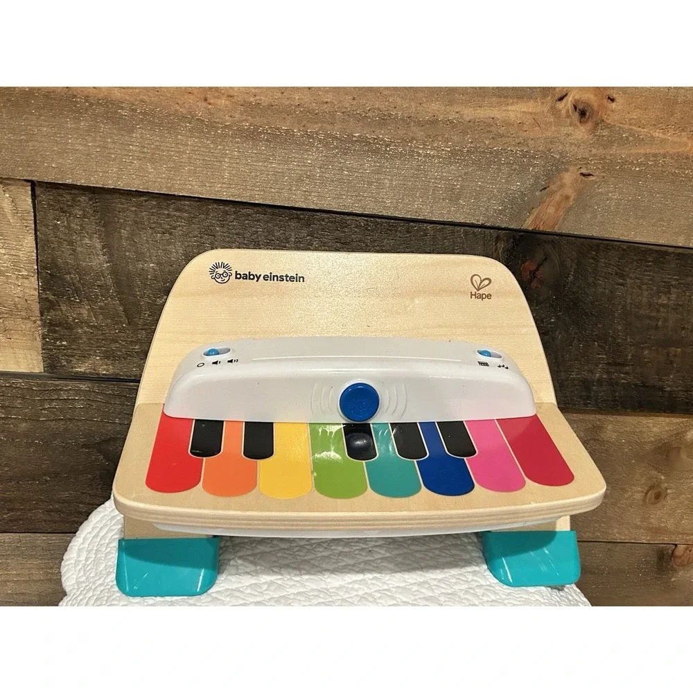Baby Einstein Hape Magic Touch Piano Wooden Musical Toy Tested Working Perfectly